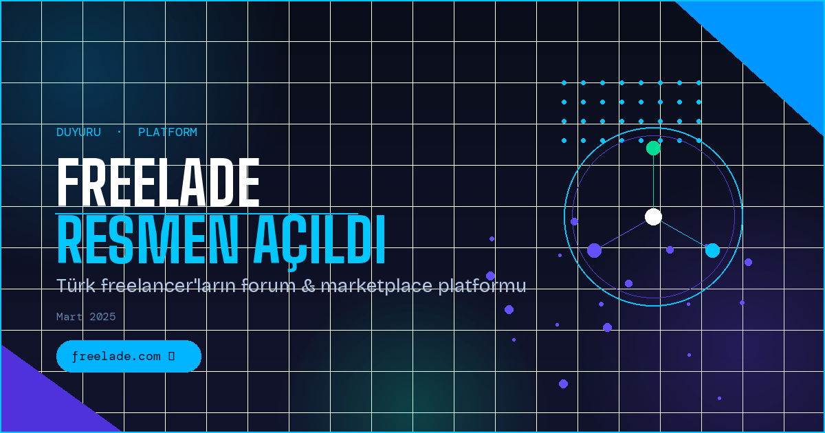 Türk Freelancer'ların Yeni Adresi
